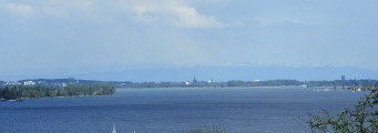 HORN - Untersee Blick von der Kirche von Horn